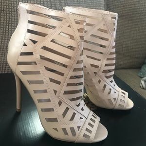 Nude heels from Charlotte Russe